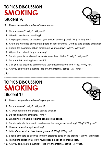 Thesis statement on smoking